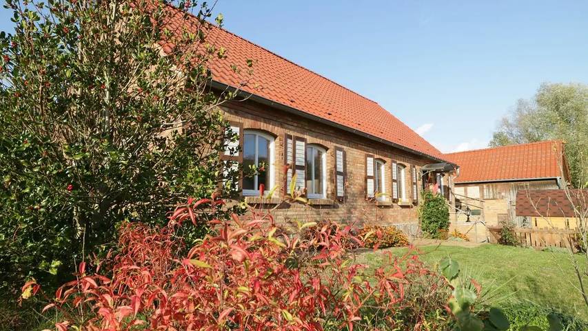 Ferienhaus für 8 Personen, mit Sauna und Garten, mit Haustier in Buchholz