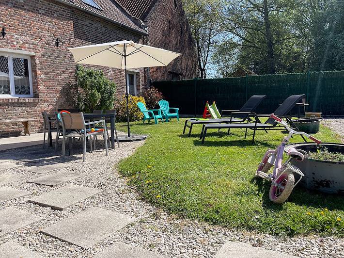 Gîte pour 6 personnes, avec jardin