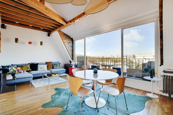 Appartement de vacances pour 2 personnes, avec terrasse et vue