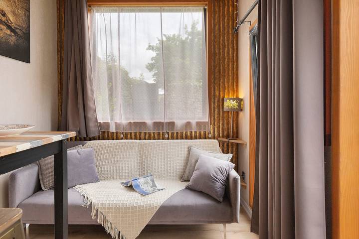 Appartement de vacances entier, Chalet « Le Petit Haras De Valmont » avec terrasse privée, jardin privé et climatisation in Thiétreville, Région du Havre