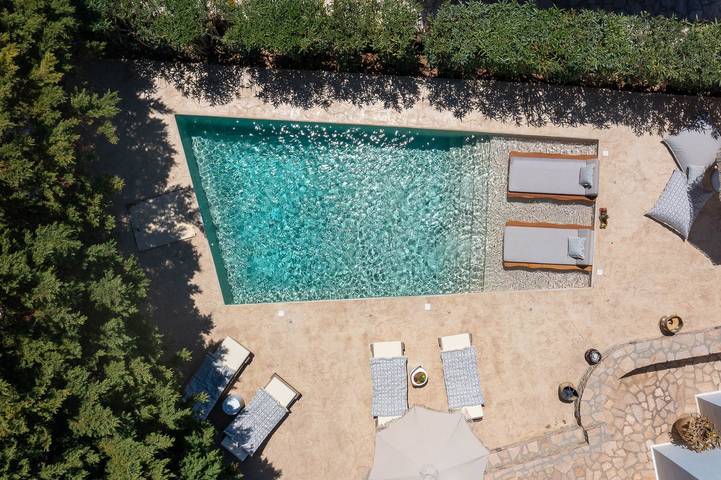 Villa für 9 Personen, mit Meerblick und Garten sowie Pool auf Naxos - 2