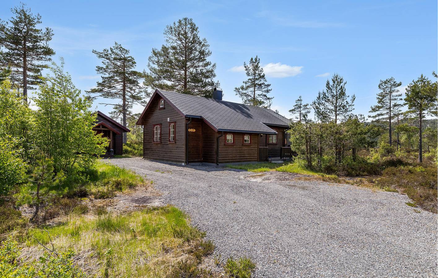 Ferienhaus für 5 Personen mit Terrasse in Nissedal