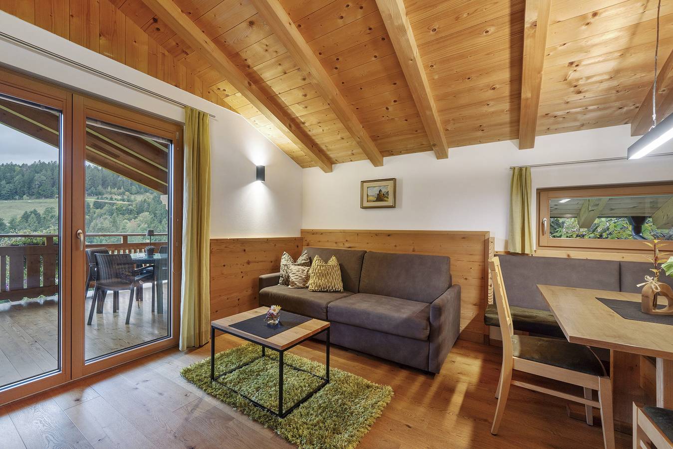 Ganze Wohnung, Thalerhof Ferienwohnung Christine mit Wlan, Balkon, Terrasse und Garten in Vöran, Sarntaler Alpen