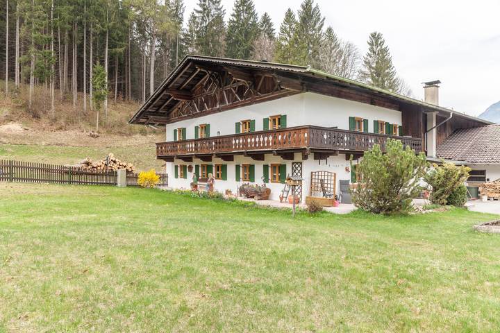 Bauernhof für 3 Personen, mit Balkon und Garten