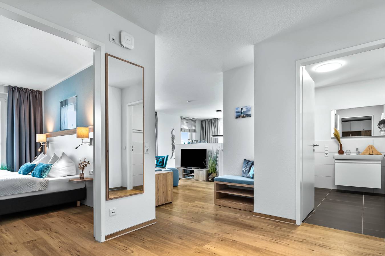 Ganze Ferienwohnung, Nordmole 22 Penthouse in Olpenitz, Kappeln