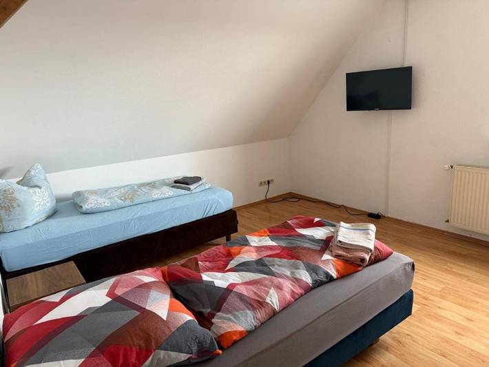 Ferienwohnung für 4 Personen, mit Terrasse und Garten sowie Ausblick in Lutherstadt Eisleben - 2