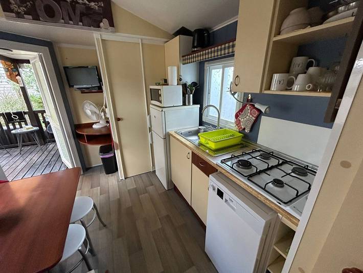 Camping für 4 Personen, mit Balkon und Garten in der Verdonschlucht - 4