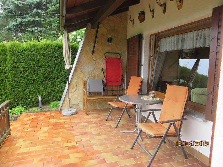 Ferienhaus für 2 Personen, mit Terrasse und Ausblick sowie Garten im Thüringer Wald - 2