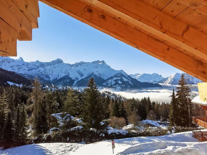 Location de vacances pour 10 personnes, avec jardin et balcon dans Villars-sur-Ollon - 2