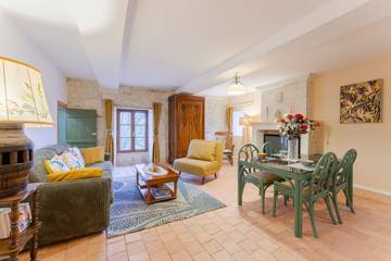 Appartement de vacances pour 4 personnes, avec terrasse et jardin dans Maine-et-Loire