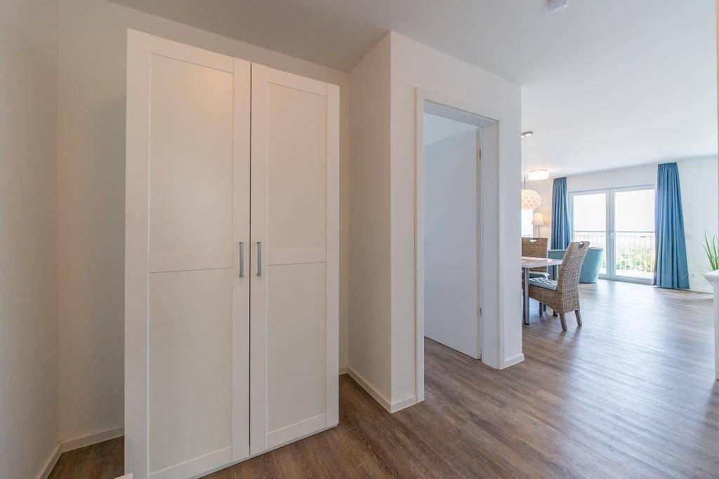 Ganze Wohnung, Premiumapartment in toller Lage am Deich mit Sauna, großem Balkon und Meerblick in Schillig Strand, Wangerland
