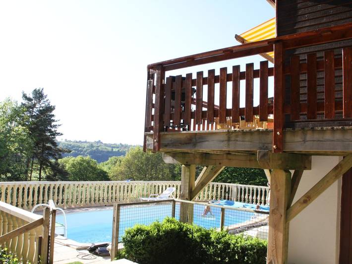 Maison de vacances pour 6 personnes, avec jacuzzi ainsi que piscine et terrasse, adapté aux familles - 1