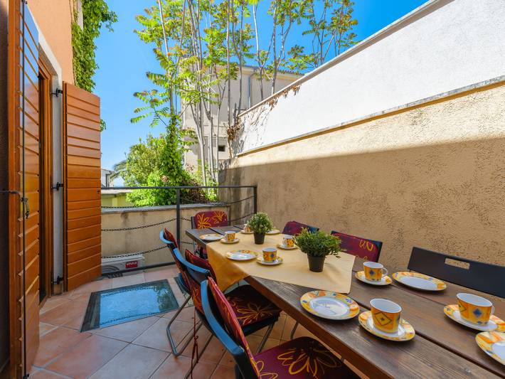 Ferienhaus für 8 Personen, mit Terrasse in Vrsar