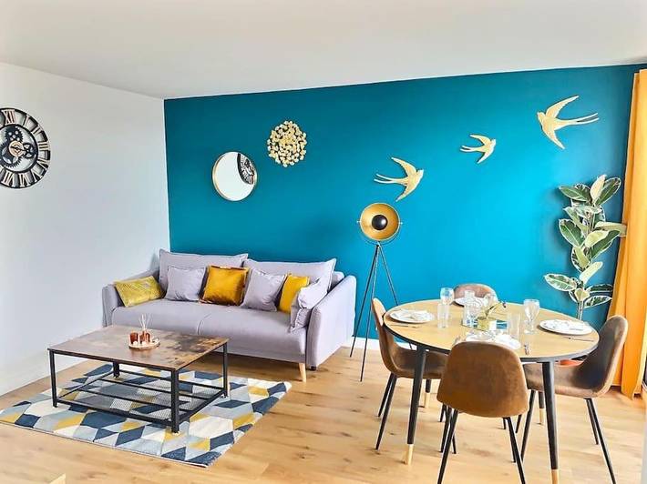 Appartement de vacances pour 6 personnes, avec Vue
