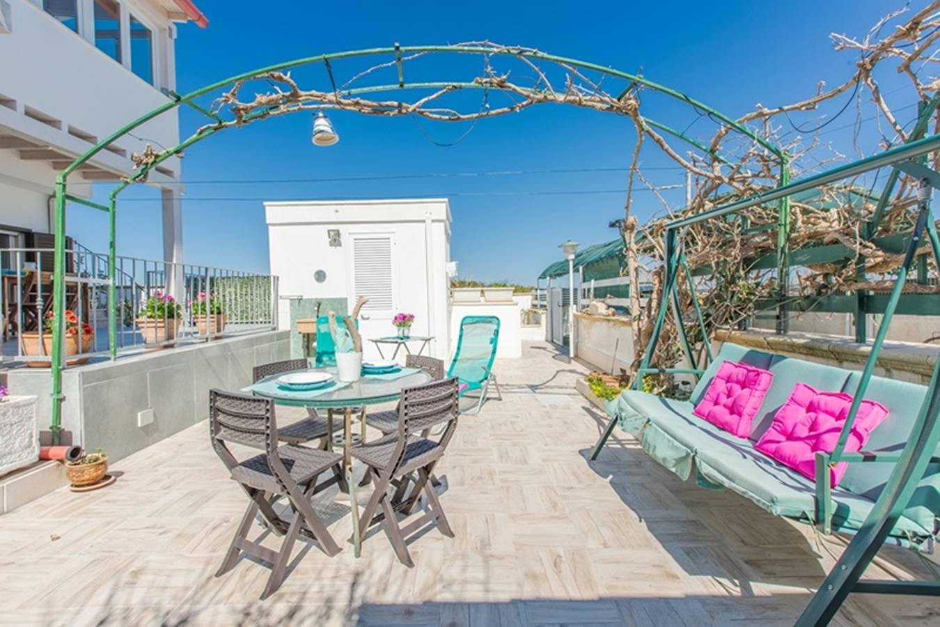Casa vacanza per 5 persone con terrazza in Pantanagianni, Torre Santa Sabina