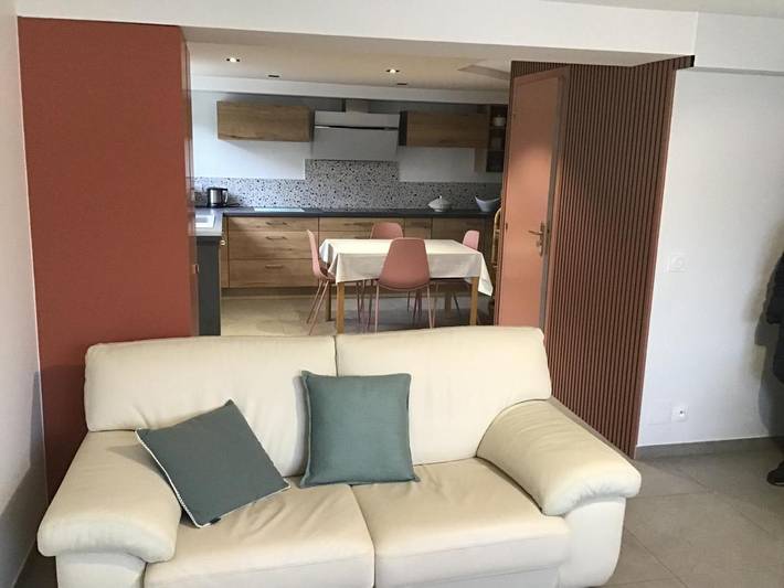 Gîte pour 4 personnes, avec Terrasse ainsi que Jardin et Vue à Aspach-le-Bas