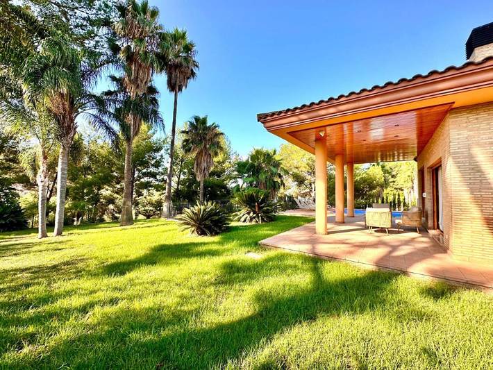 Chalet para 10 personas, con piscina además de vistas y jardín en Hoya de Buñol - 4