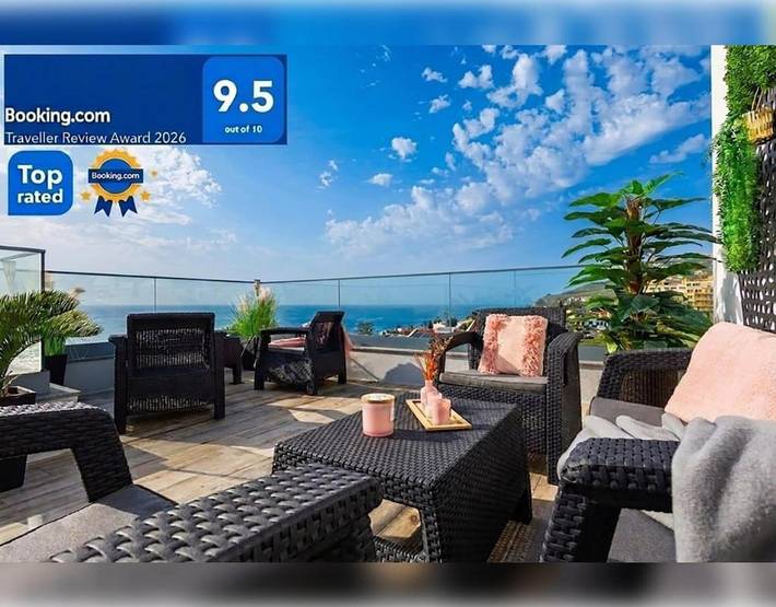 Maison d’hôte pour 2 personnes, avec jardin ainsi que vue et sauna
