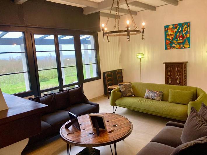 Location de vacances pour 10 personnes, avec Terrasse ainsi que Jardin et Vue à Aignan - 3