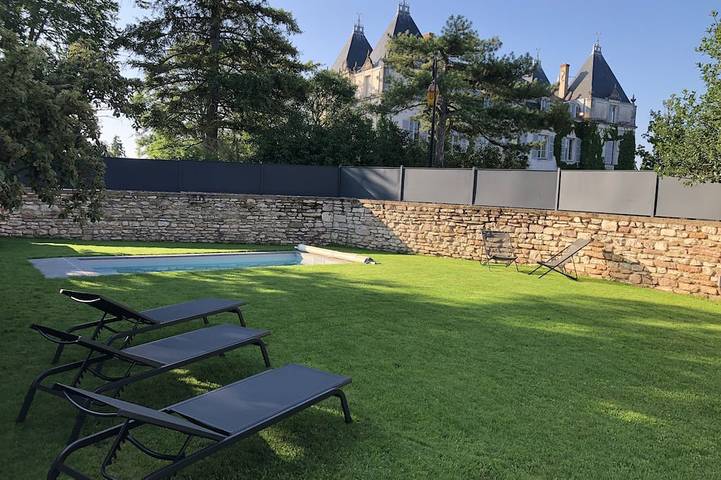 Maison de vacances pour 9 personnes, avec jardin et sauna à Mercurey