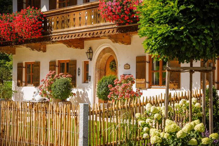 Ferienwohnung für 6 Personen, mit Balkon und Terrasse in Ruhpolding - 4