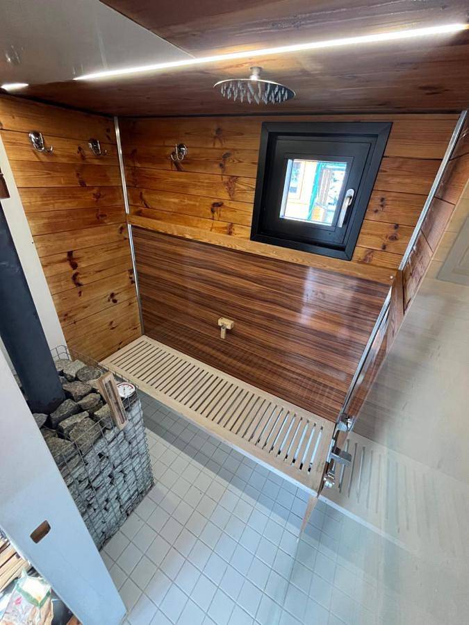 Boot für 4 Personen, mit Garten und Sauna sowie Seeblick und Ausblick in Berlin - 4