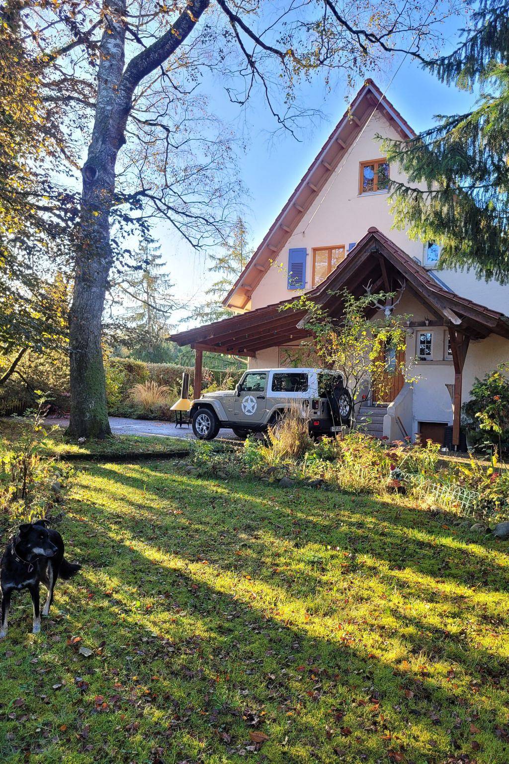 Haus mit freier Fahrradnutzung und kleinem Boot in Aitrach, Region Bodensee-Oberschwaben