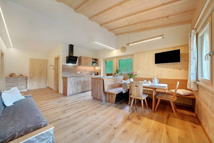 Ganze Wohnung, Apartment 'Marschalkhof Peilstein' mit Bergblick, Gemeinschaftsgarten und Wlan in St. Pankraz, Ortleralpen