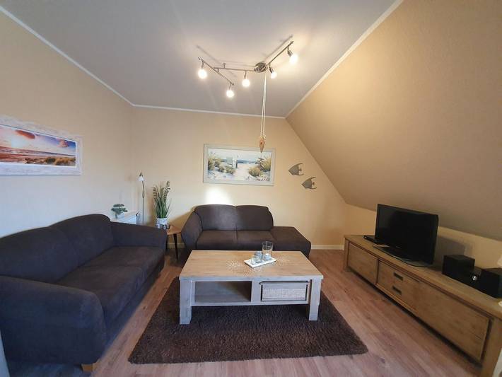 Ganze Wohnung, Ferienwohnung Poseidon auf Föhr: Balkon, Garten, Parkplatz, Wlan in Nordfriesische Inseln (Schleswig-Holstein) (Schleswig-Holstein), Wrixum