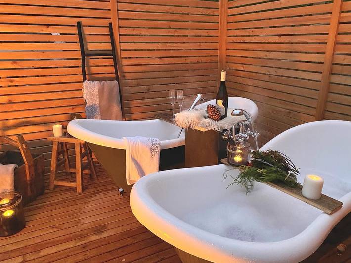 Ferienhaus für 8 Personen, mit Balkon und Whirlpool sowie Garten und Sauna in Burggrafenamt - 4
