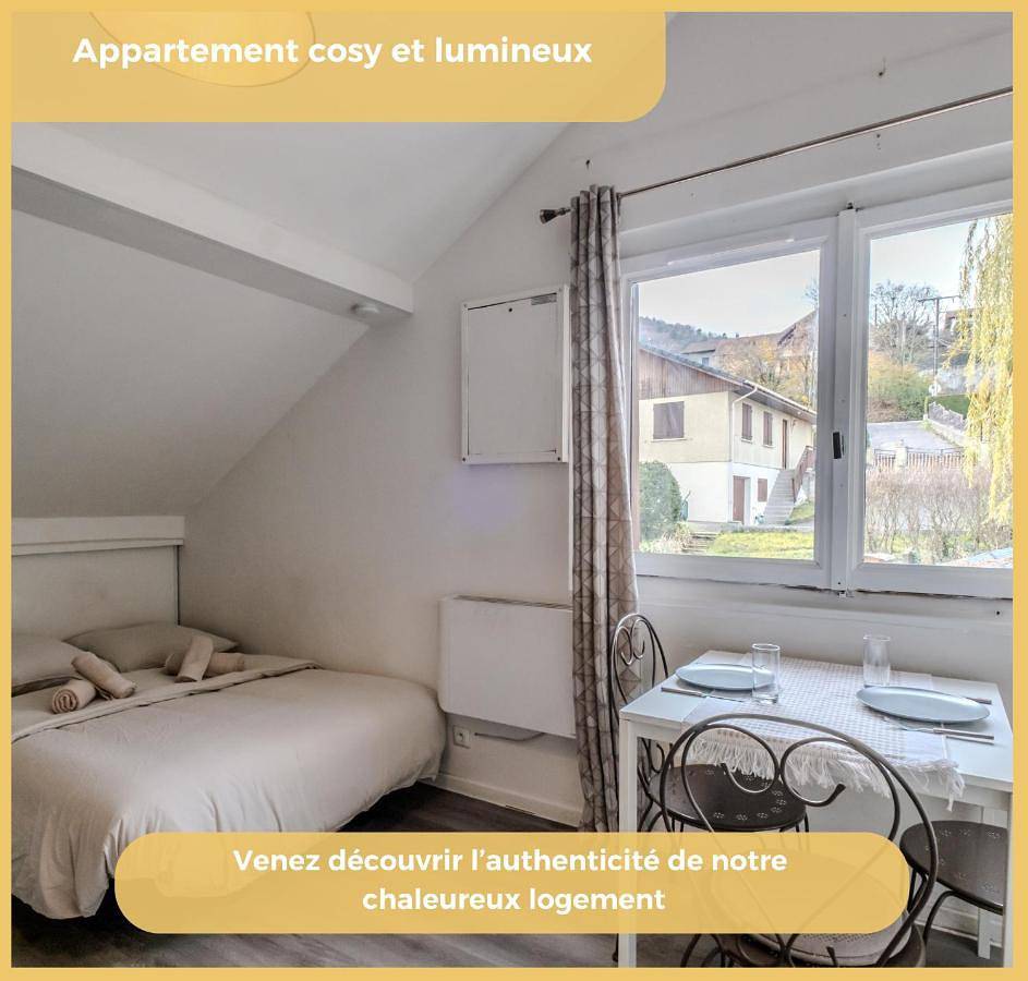 Appartement entier, Studio Apartment in Étrembières, Région de Saint-Julien-en-Genevois