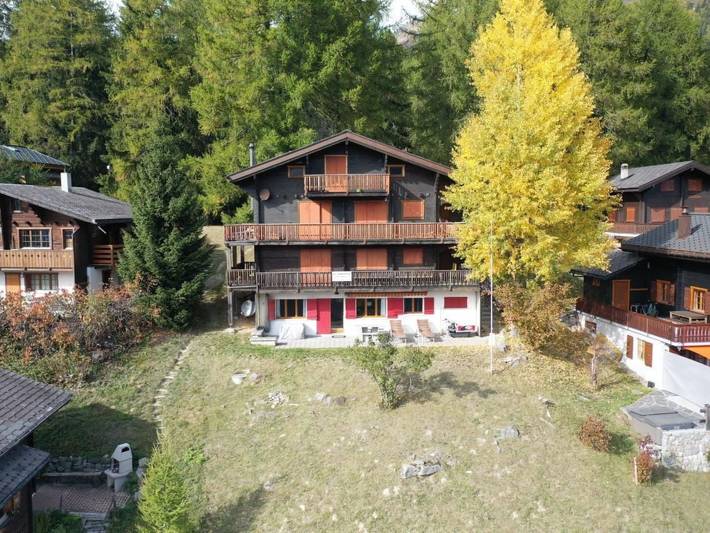 Ferienwohnung für 5 Personen, mit Balkon und Ausblick