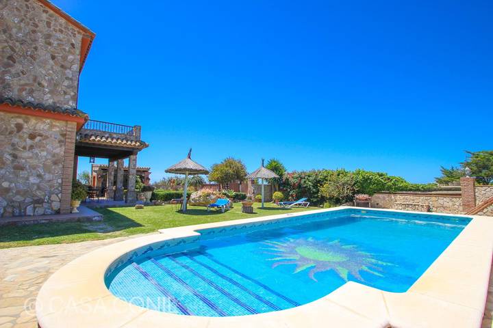 Chalet para 8 personas, con jardín y piscina, Se admiten mascotas en La Janda - 4
