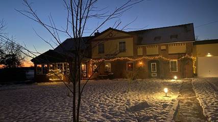 Ferienwohnung für 2 Personen, mit Garten und Sauna sowie Terrasse, kinderfreundlich in Bollewick