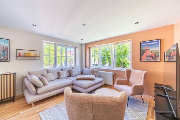 Appartement de vacances pour 6 personnes, avec Jardin et Vue