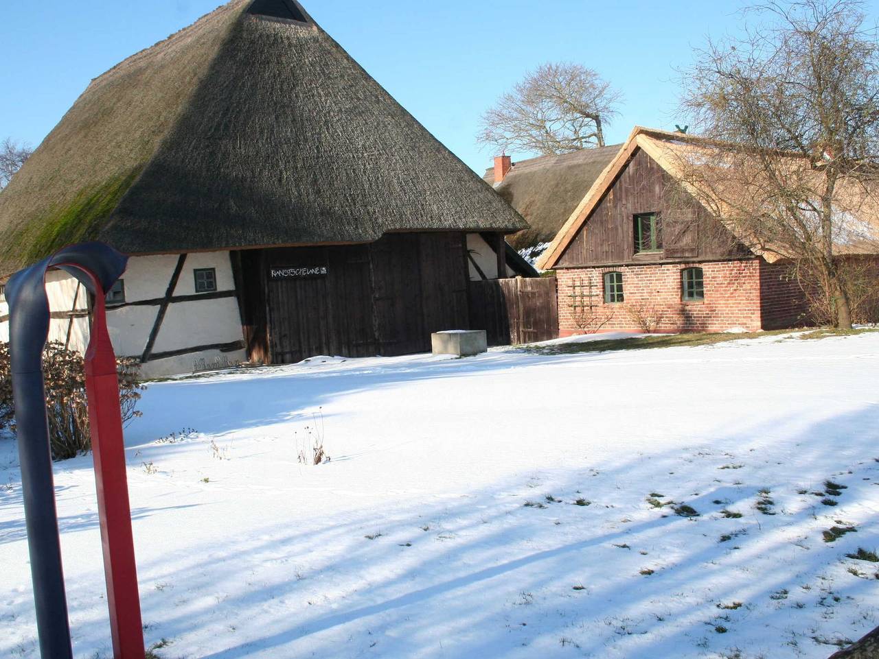 Ganze Ferienwohnung, Im Reetdachhaus - Im Reetdachhaus in Wustrow, Fischland
