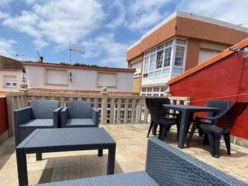 Gîte pour 4 personnes, avec terrasse et vue, animaux acceptés dans Finisterre