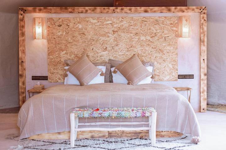 Tente pour 4 personnes, avec vue et jardin au Maroc - 4