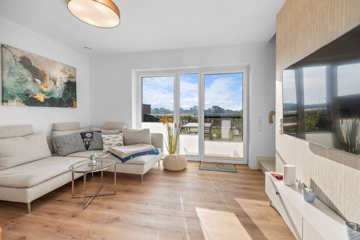 Ferienhaus für 4 Personen, mit Seeblick und Terrasse sowie Garten an der Nordsee - 2