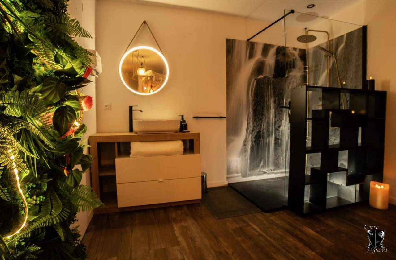 Appartement entier, Love Room Climatisé Spa Jacuzzi Sauna et Donjon - Tanière Dé-Plaisirs in Villefranche-sur-Saône, Beaujolais
