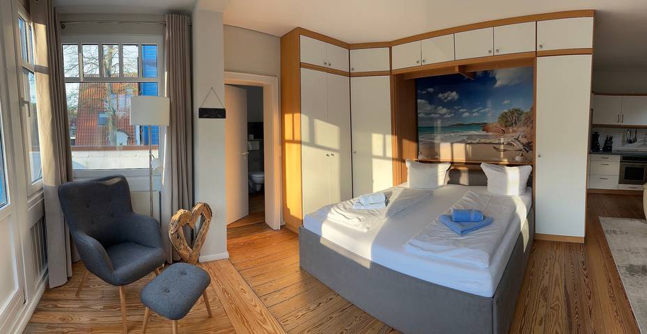 Ferienwohnung für 2 Personen, mit Balkon und Ausblick sowie Sauna in Ostseebad Boltenhagen - 3