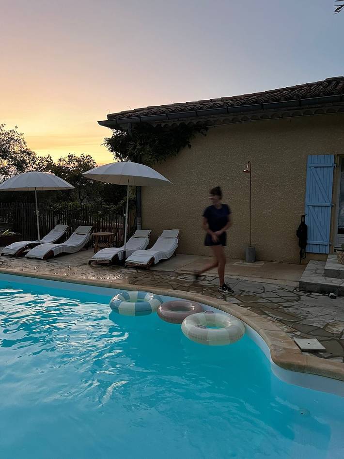 Gîte pour 7 personnes, avec piscine, adapté aux familles à Agel - 2