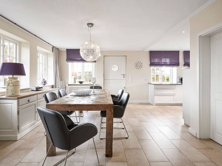 Ferienhaus für 5 Personen, mit Terrasse und Garten sowie Sauna, mit Haustier in Utersum - 3