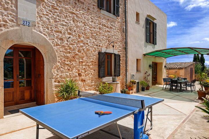 Finca für 10 Personen, mit Terrasse und Garten sowie Pool in s'Horta - 4