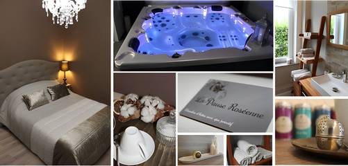 Chambre d’hôte pour 2 personnes, avec jardin et jacuzzi dans Rousies