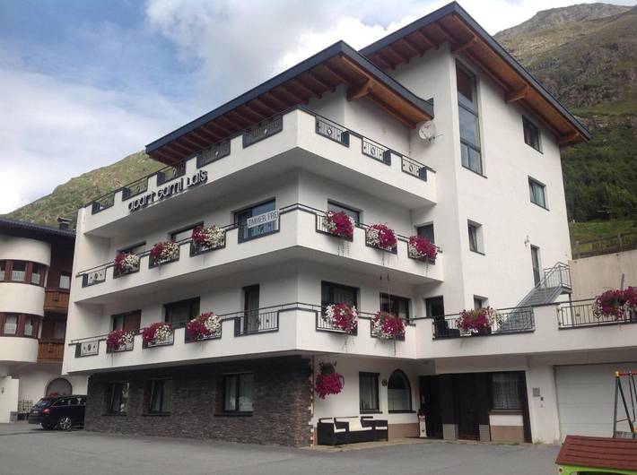 BnB für 4 Personen, mit Terrasse und Garten in Galtür
