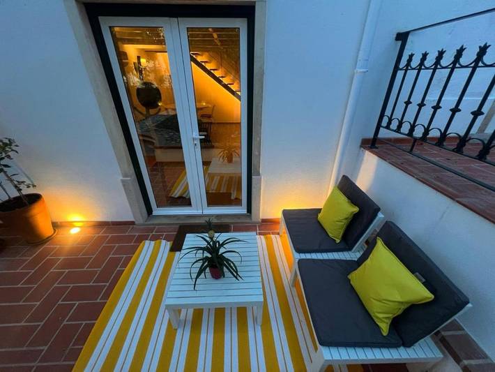 Apartamento de férias para 4 pessoas, com Terraço e Jardim em Rio Maior