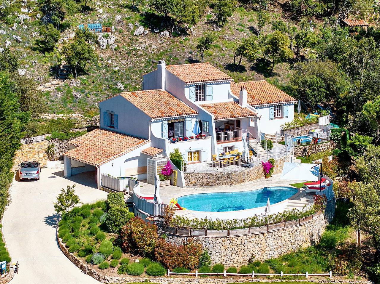 Villa Vue Panoramique in Tourtour, Région de Draguignan