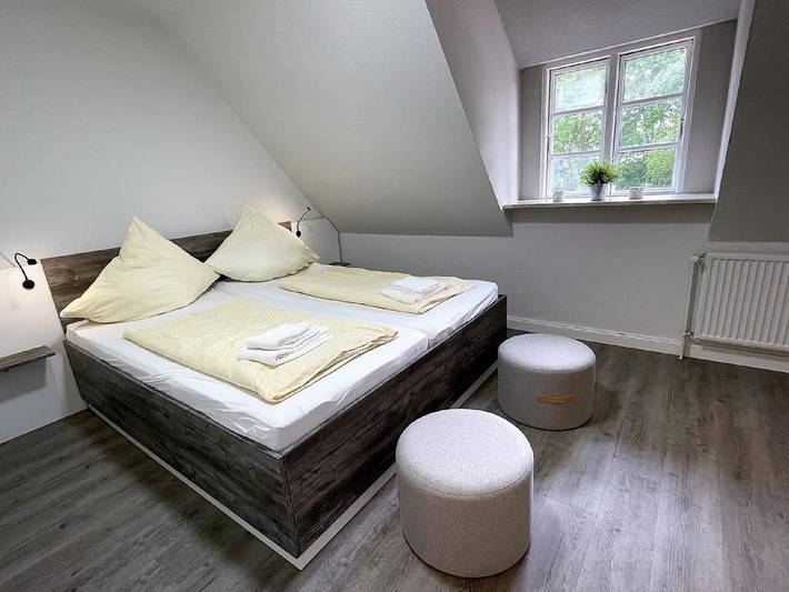 Ganze Wohnung, Bei der Ferienwohnung Hauke-Haien im Reetdachhaus Bongsiel entspannen in Ockholm, Nordfriesland