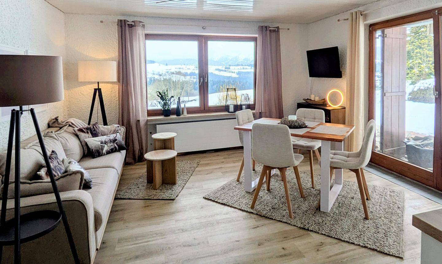 Ganze Wohnung, Ferienwohnung für 4 Personen mit Garten in Oberreute, Bayerisch Schwaben